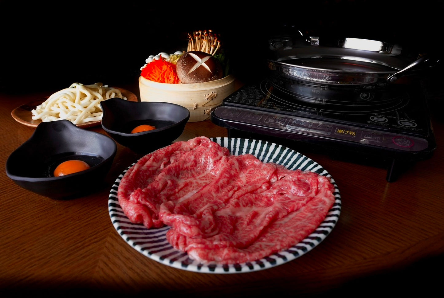 Wagyu Sirloin Sukiyaki Set